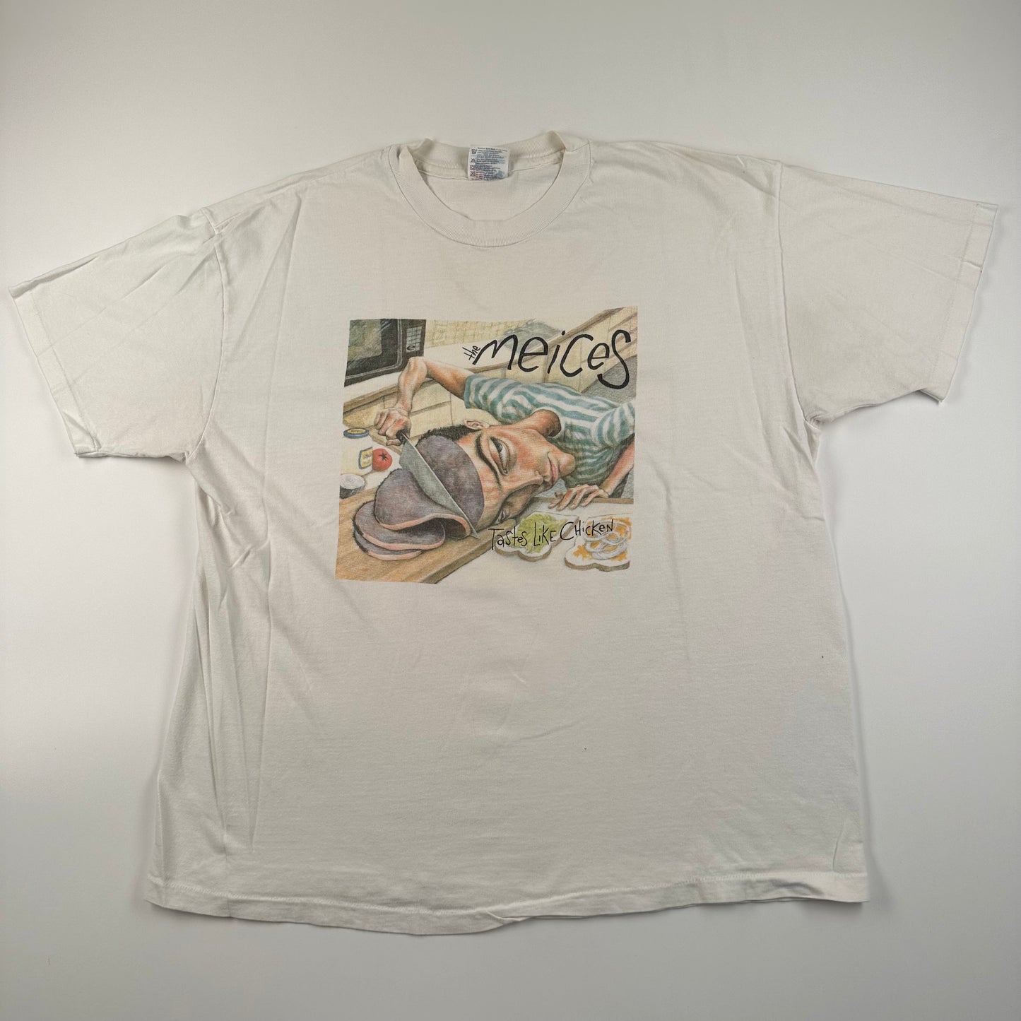 Vintage 1994 The Meices Shirt XL Tastes Like Chicken