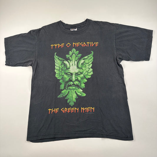 Vintage 1997 Type O Negative Shirt Large The Green Men