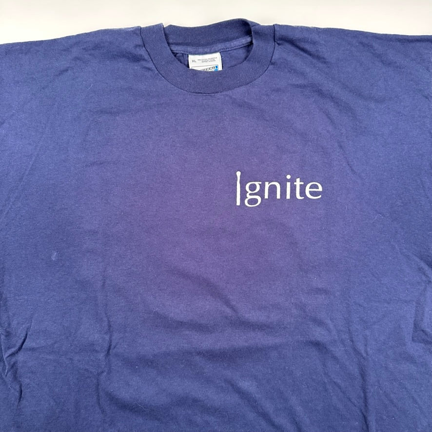 Vintage 90s Ignite Shirt XL Orange County