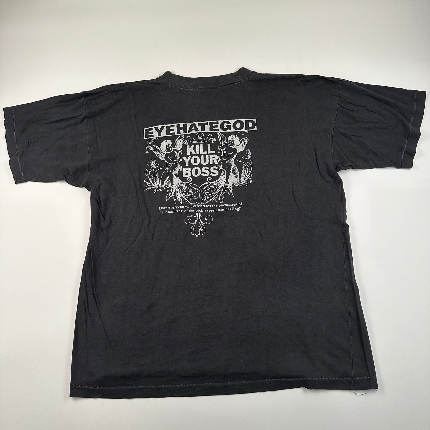 Vintage 90s Eyehategod Shirt XL Kill Your Boss