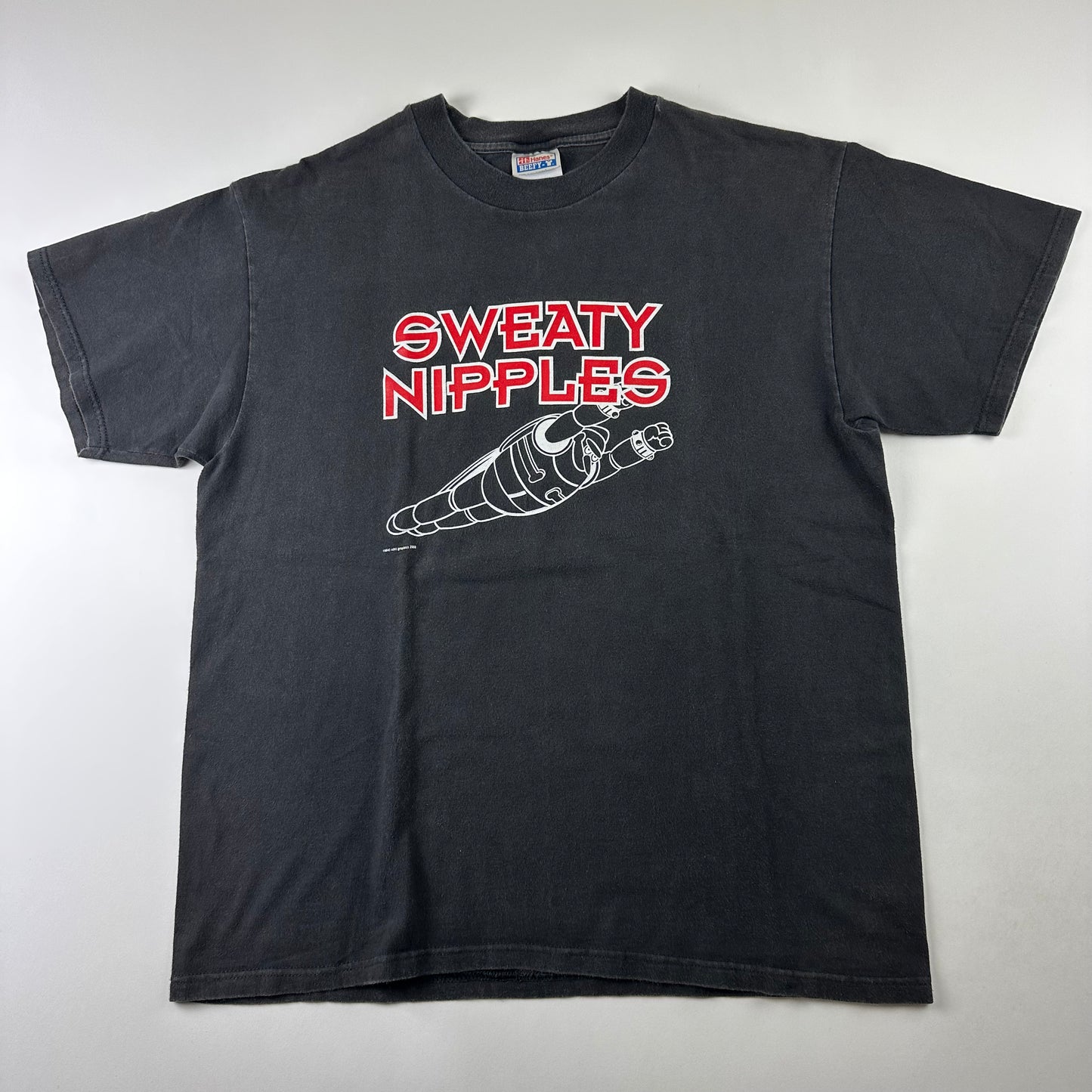 Vintage 2000 Sweaty Nipples Shirt Large