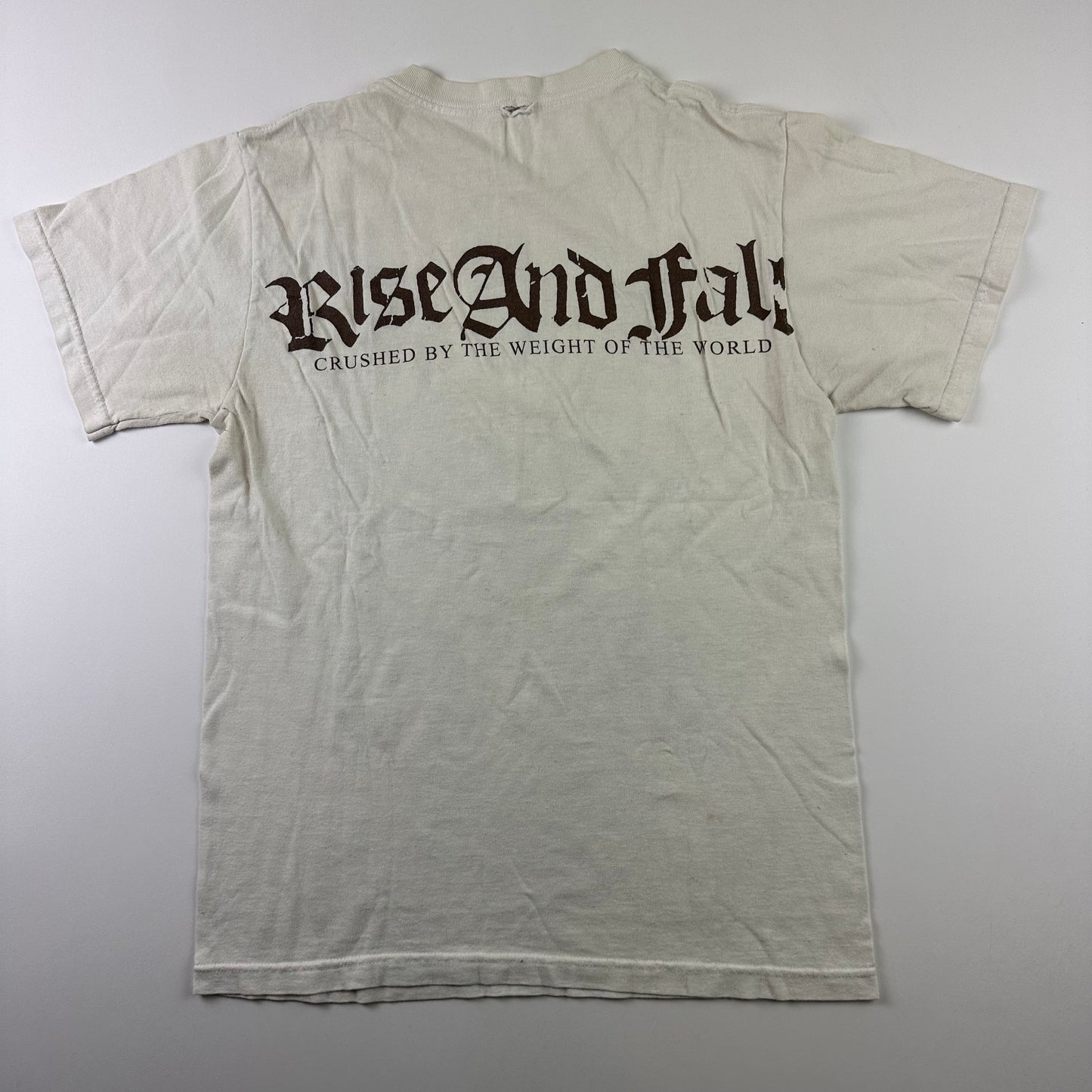 Rise And Fall Shirt Medium Crushed By The Weight Of The World