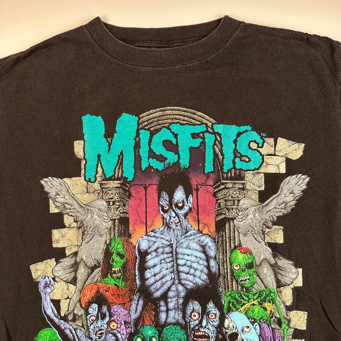 Vintage 1996 Misfits Shirt XL Resurrection Tour