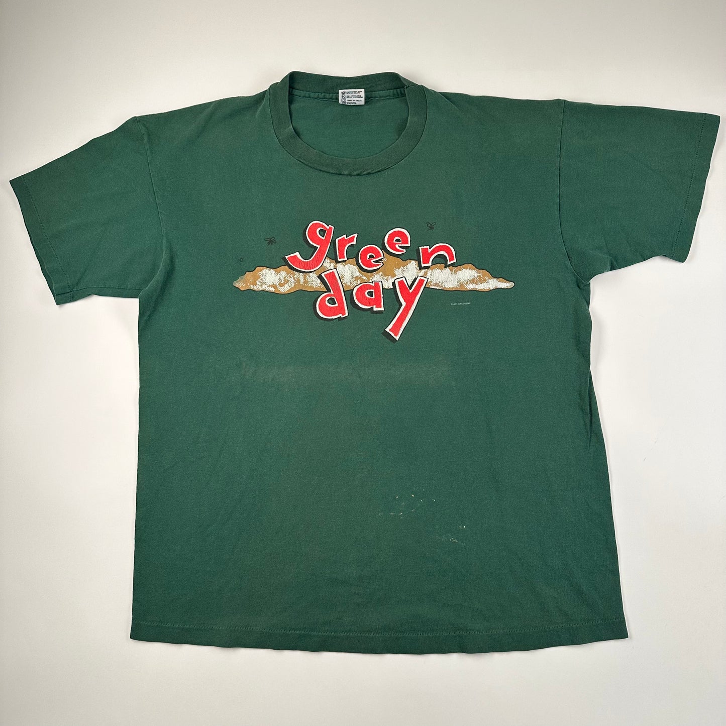 Vintage 1994 Green Day Shirt XL Dookie Tour