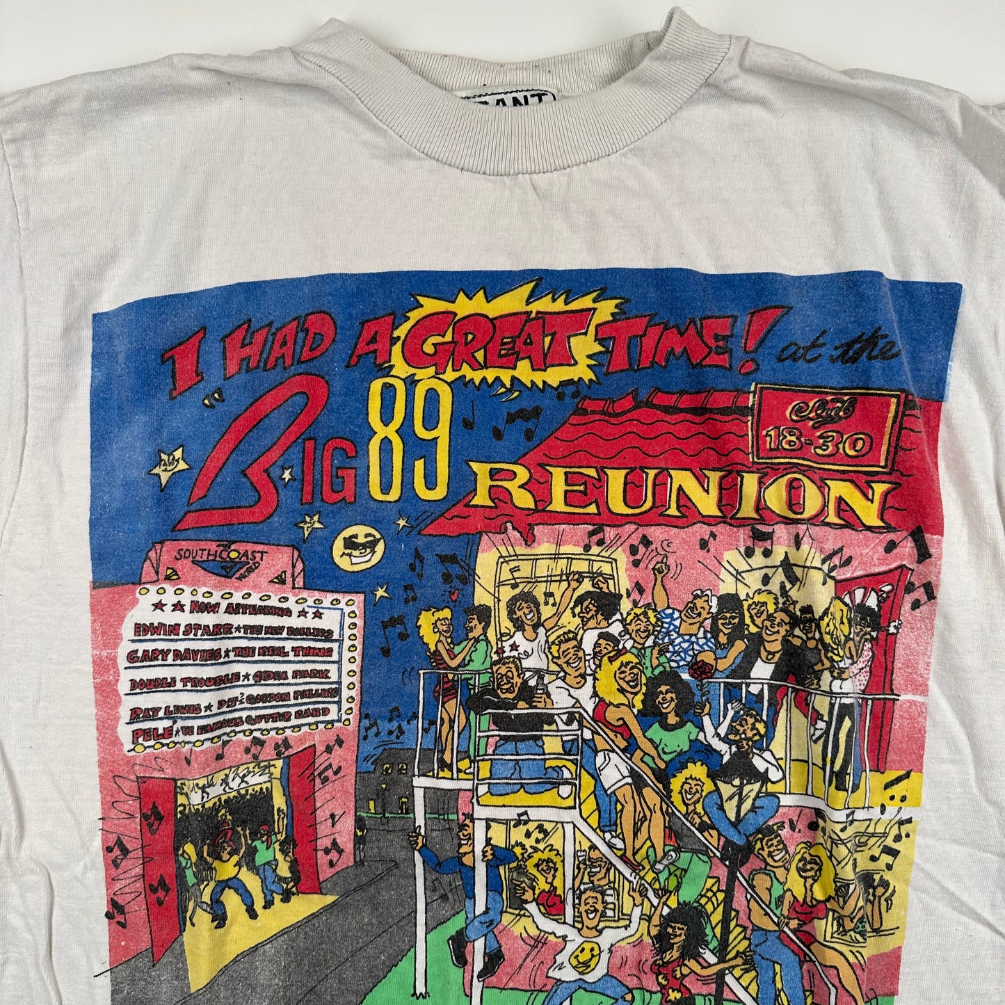 Vintage Big 89 Reunion Shirt Large Club 18-30