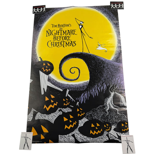 Vintage 2000 A Nightmare Before Christmas Poster
