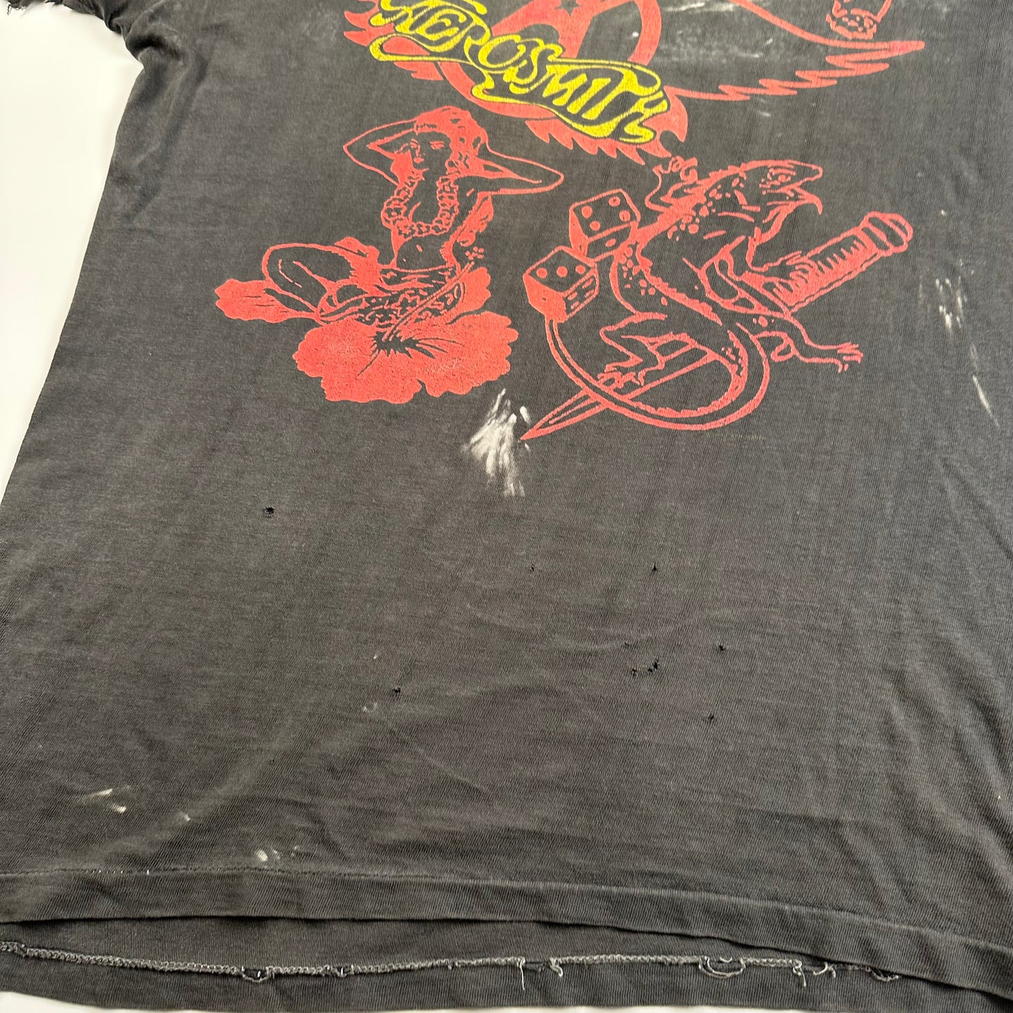 Vintage 1988 Aerosmith Shirt XL Permanent Vacation