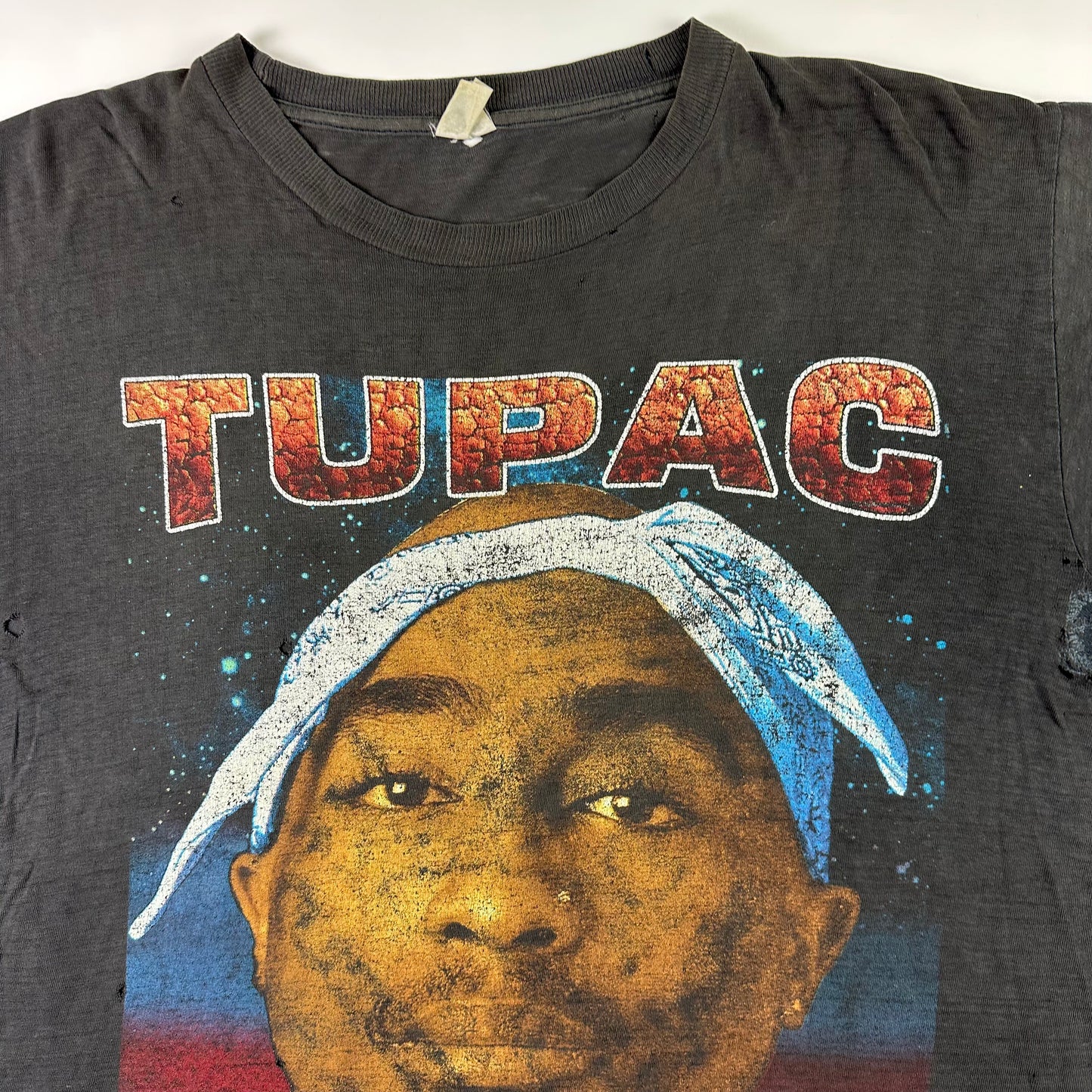 Vintage 90s Tupac Shirt XL Rap Tee