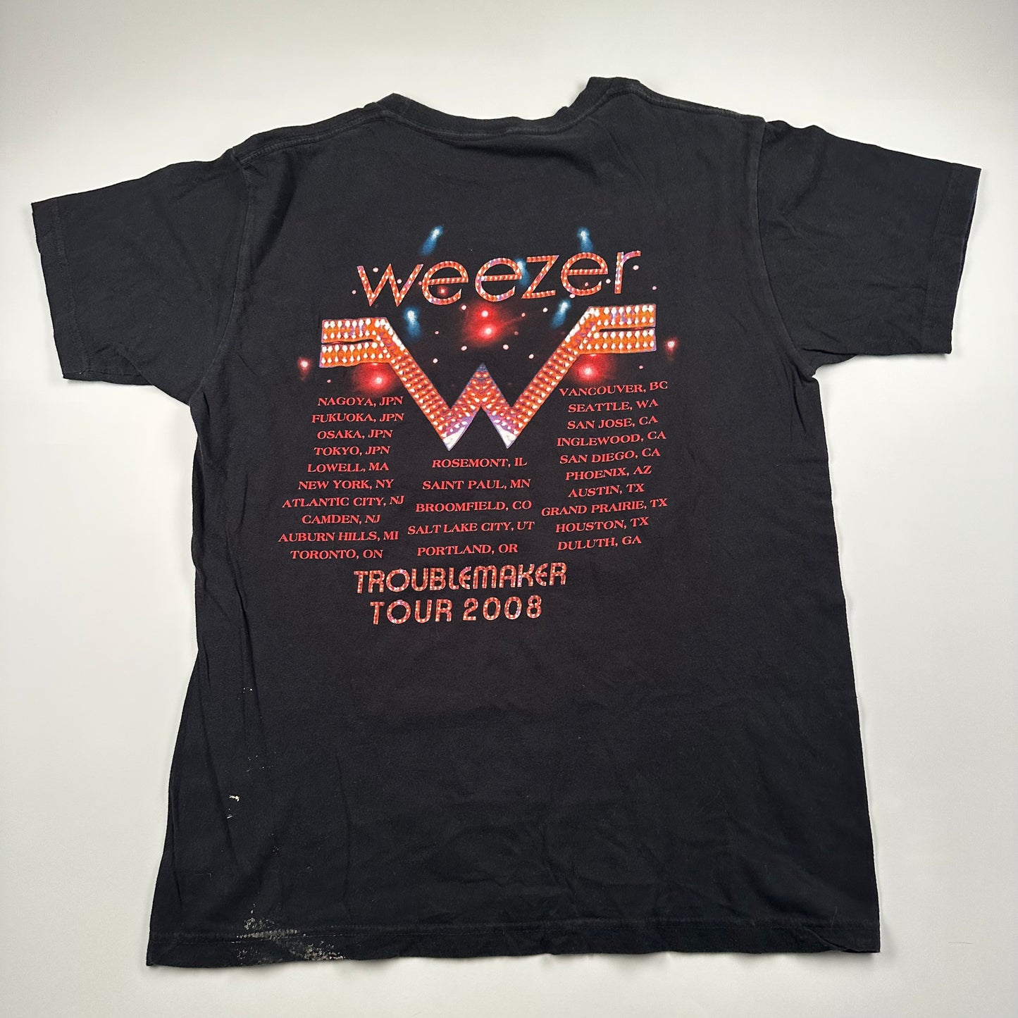 2008 Weezer Shirt Large Troublemaker