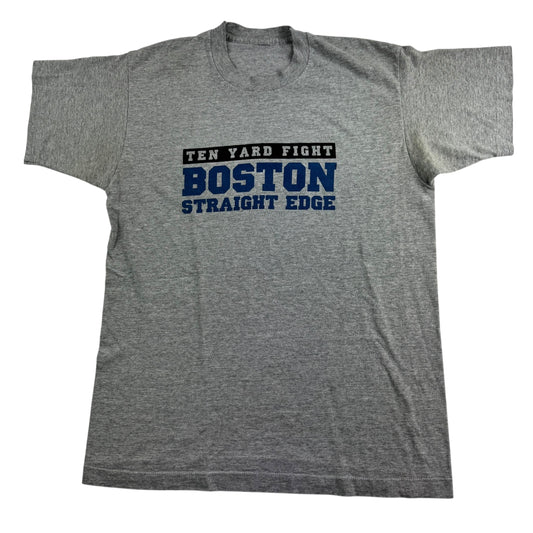Vintage 90s Ten Yard Fight Shirt Large Boston