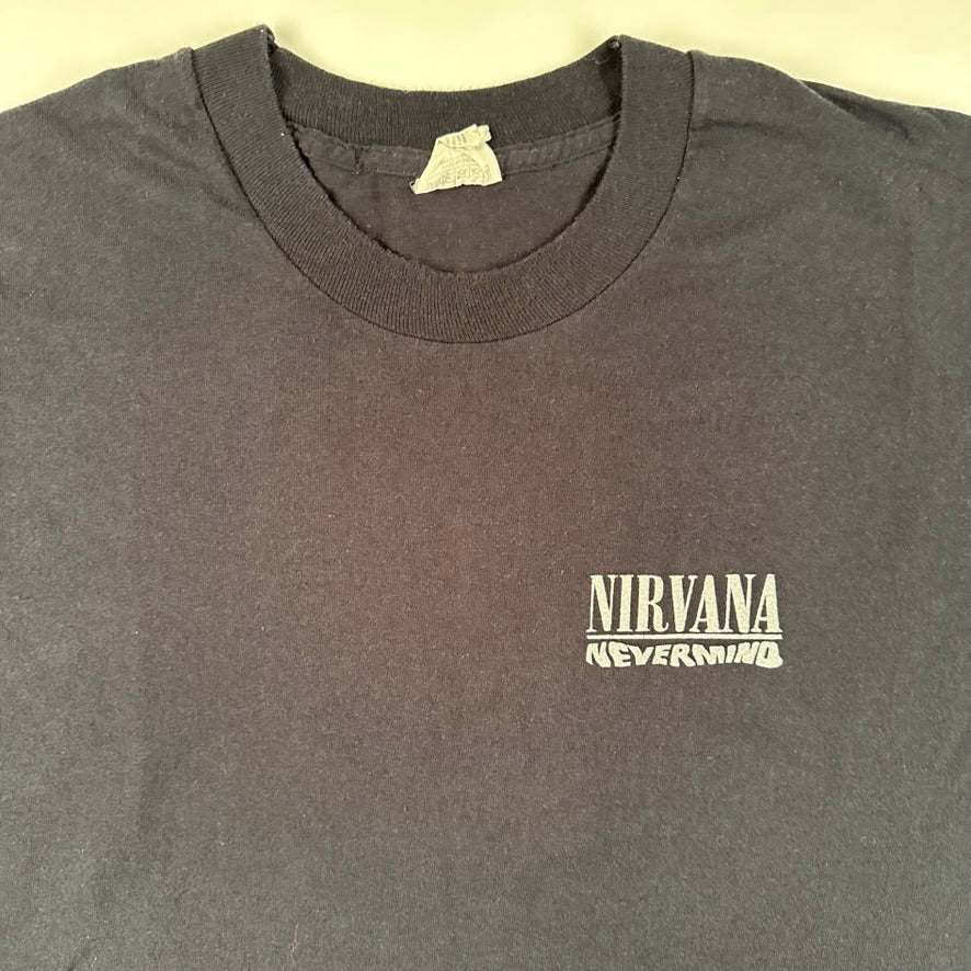 Vintage 90s Nirvana Shirt XL Nevermind