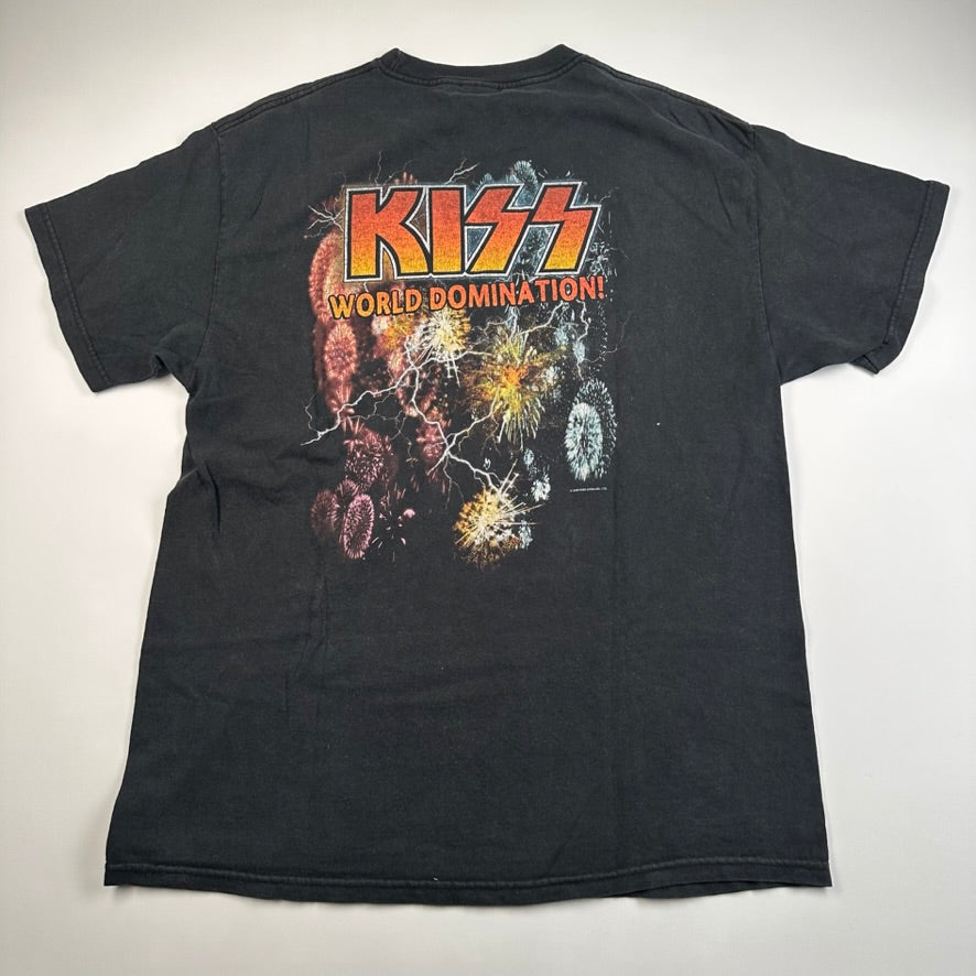 Vintage 2003 Kiss Shirt Large World Domination