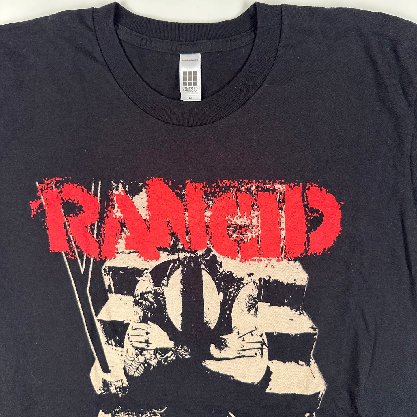 Vintage 2005 Rancid Shirt Medium And Out Comes The Wolves