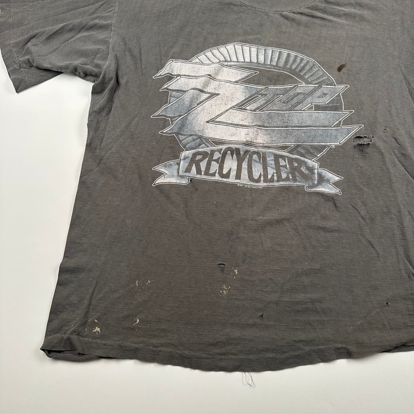 Vintage 1991 ZZ Top Shirt Large Recycler