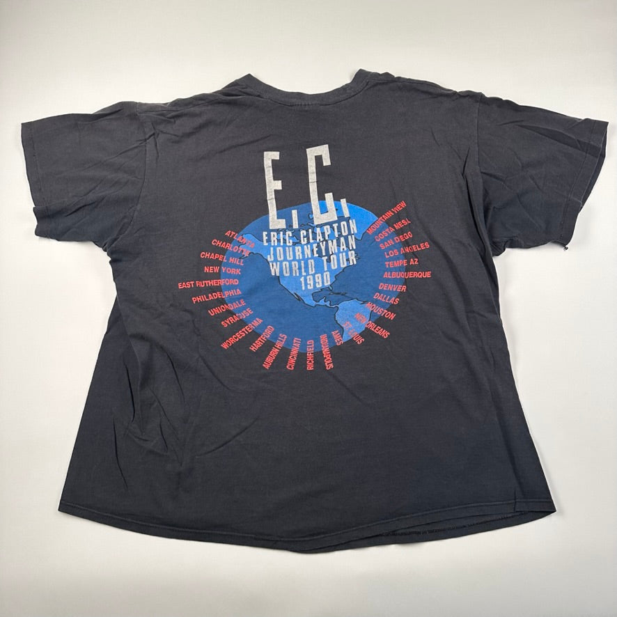 Vintage 1990 Eric Clapton Shirt XL Journeymen