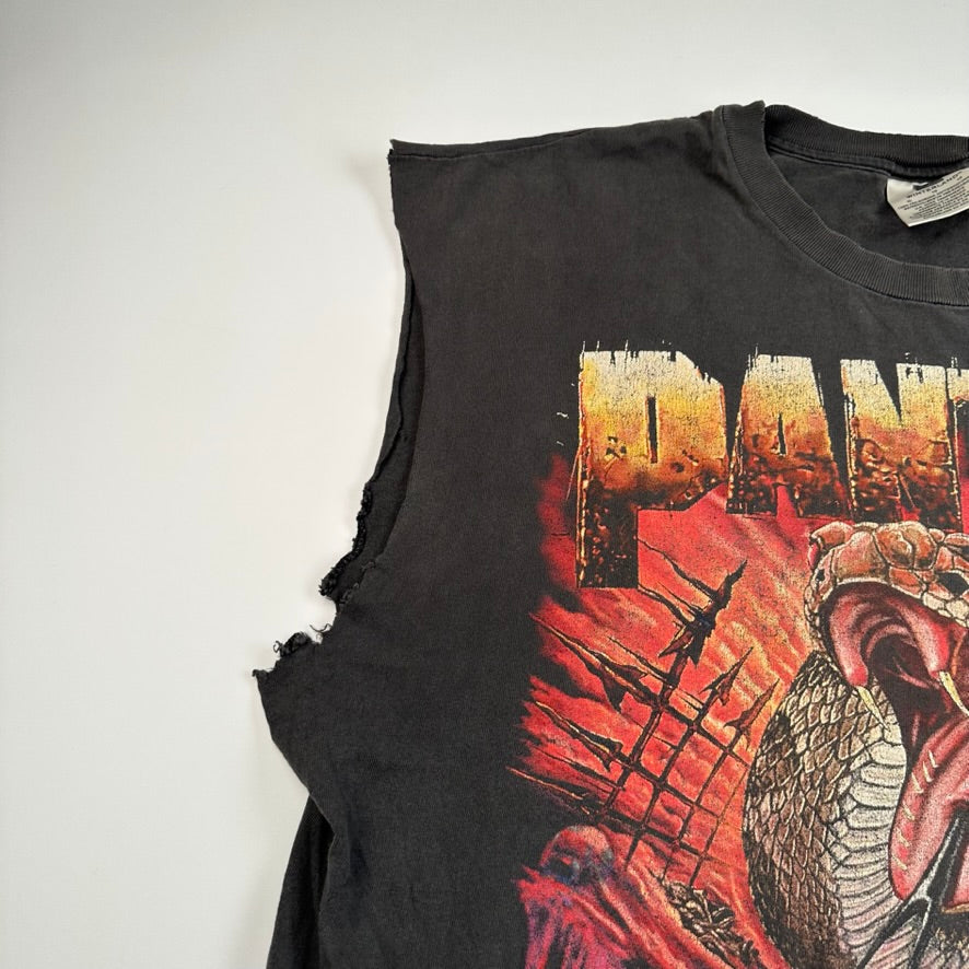 Vintage 1998 Pantera Sleeveless Shirt XL European Tour