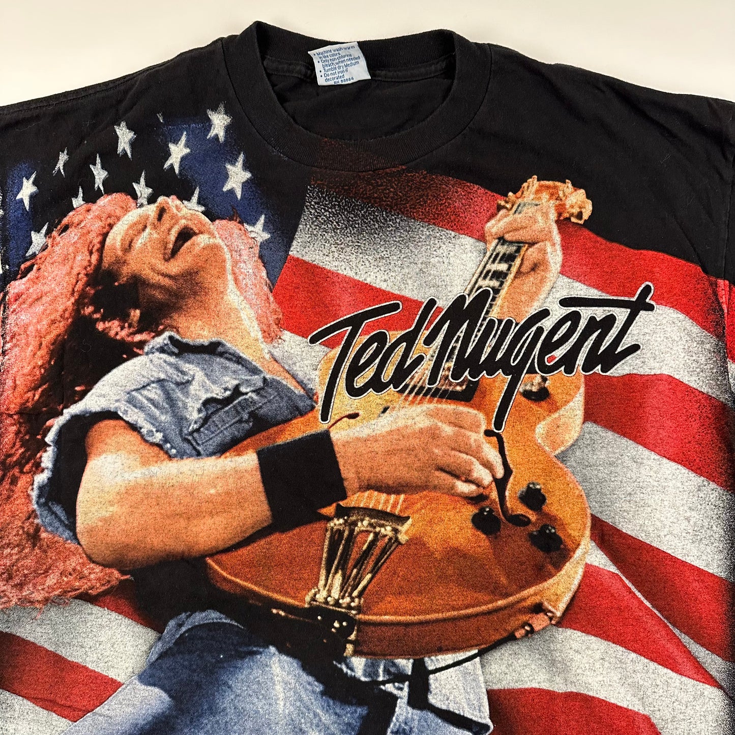 Vintage 2000 Ted Nugent Shirt XL All Over Print