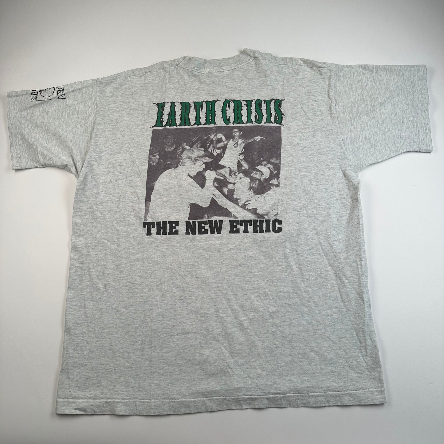 Vintage 90s Earth Crisis Shirt XL The New Ethic