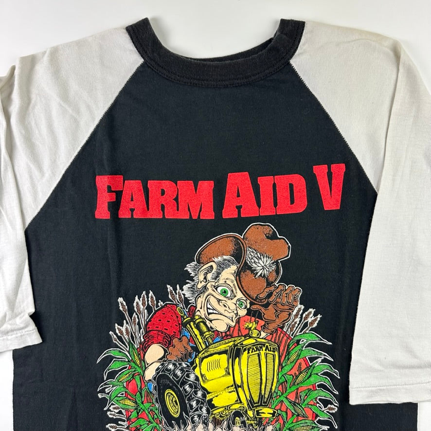 Vintage 1992 Farm Aid V Shirt Large Keep America Growing