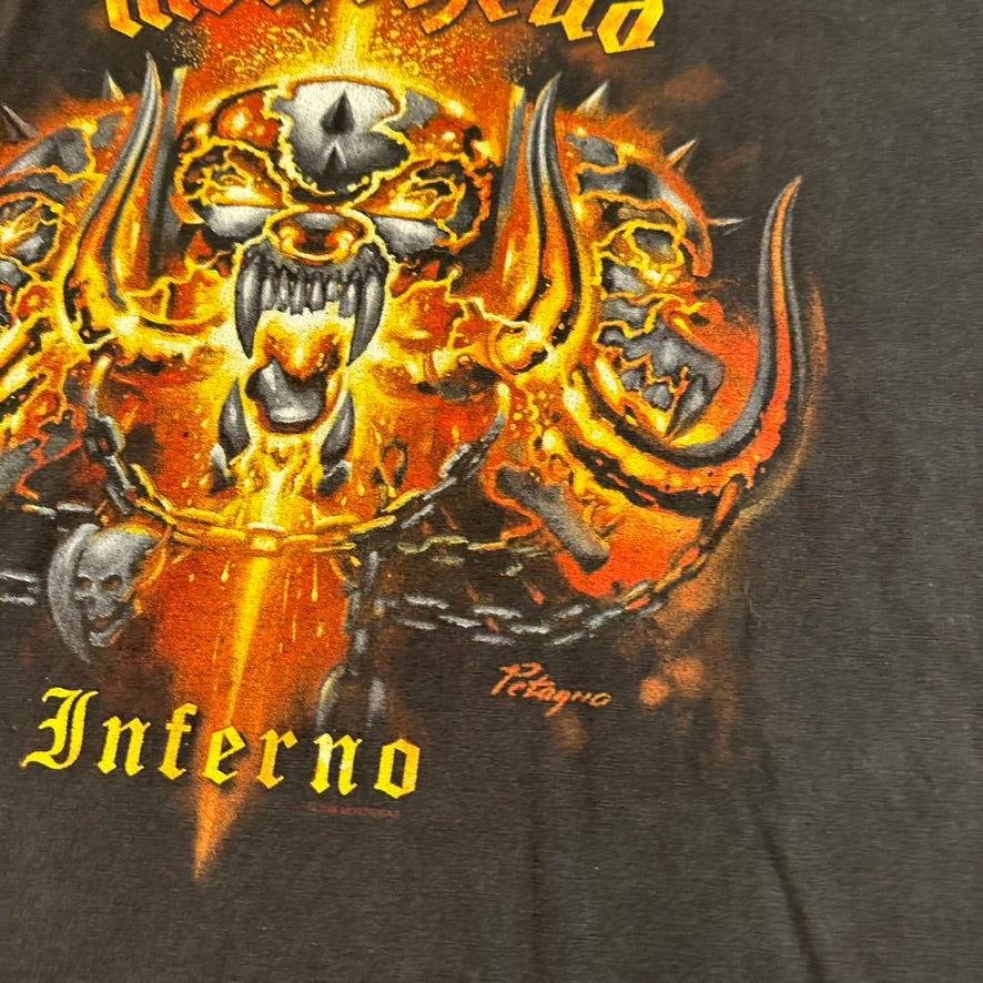 Vintage 2000s Motörhead Shirt Large Inferno