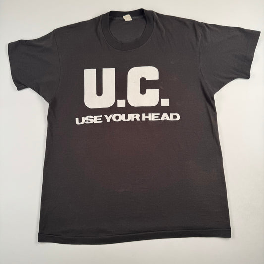 Vintage 80s Uniform Choice Shirt XL Use Your Head
