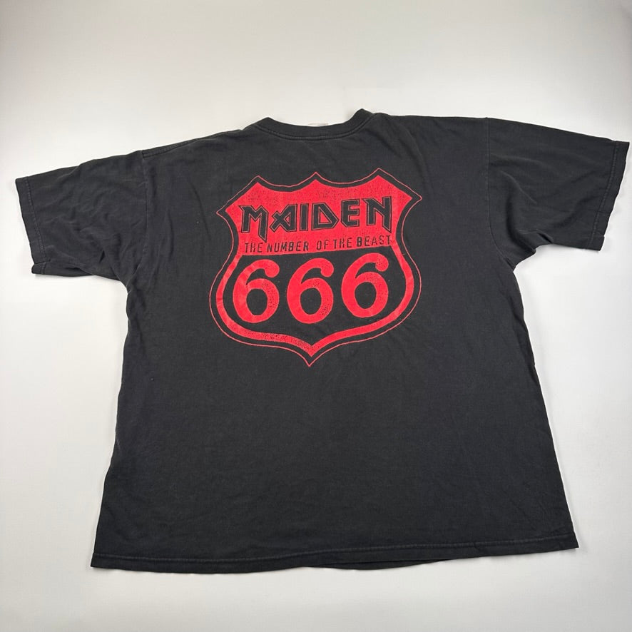 Vintage 90s Iron Maiden Shirt XL The Number Of The Beast