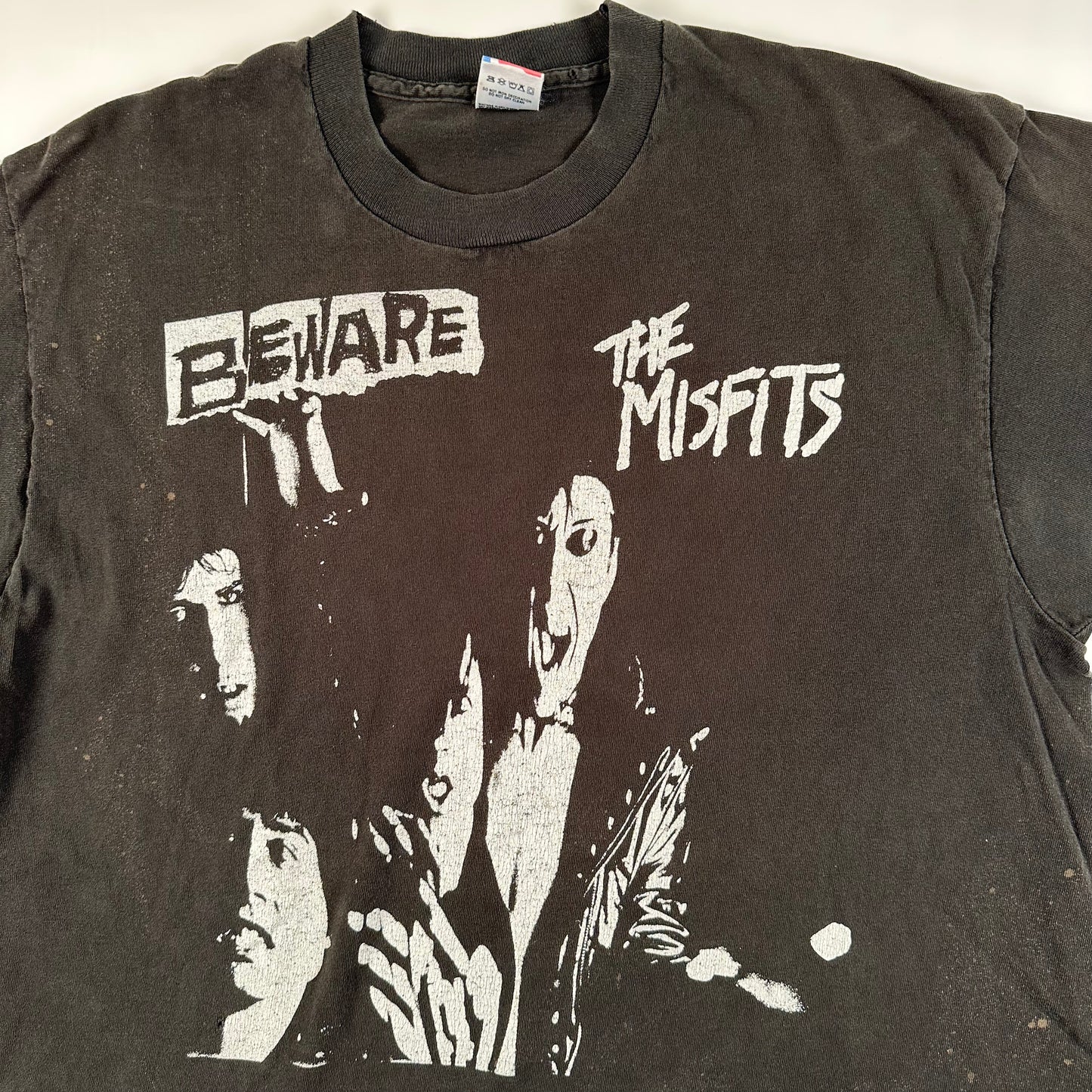 Vintage 90s Misfits Shirt XL Beware