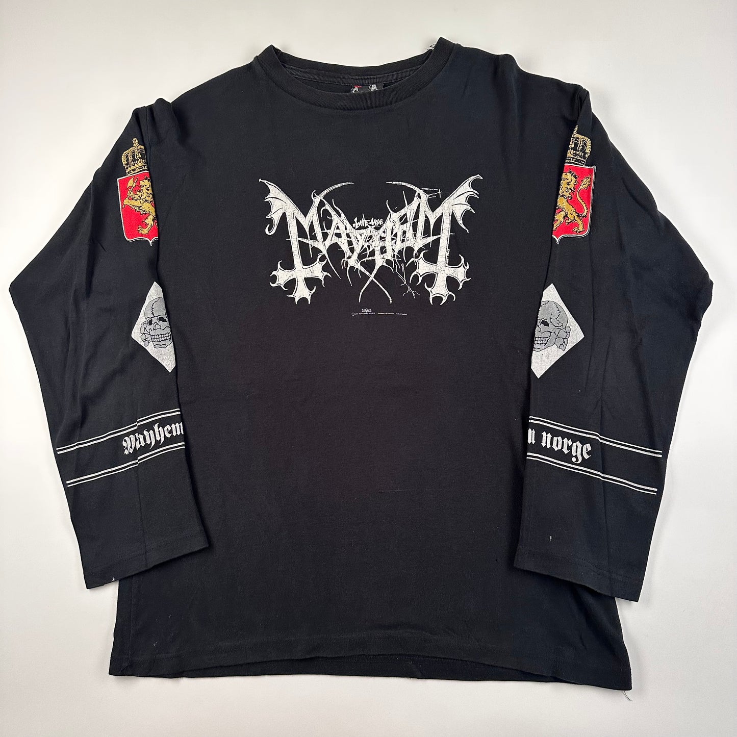 Vintage 1997 Mayhem Long Sleeve Shirt XL