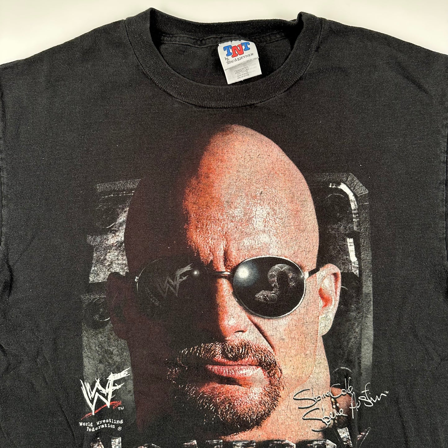 Vintage 1999 Stone Cold Shirt Large No Mercy