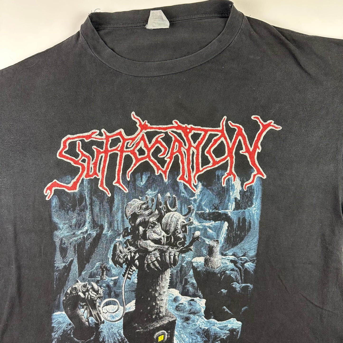 Vintage 1992 Suffocation Shirt XL Breeding The Spawn