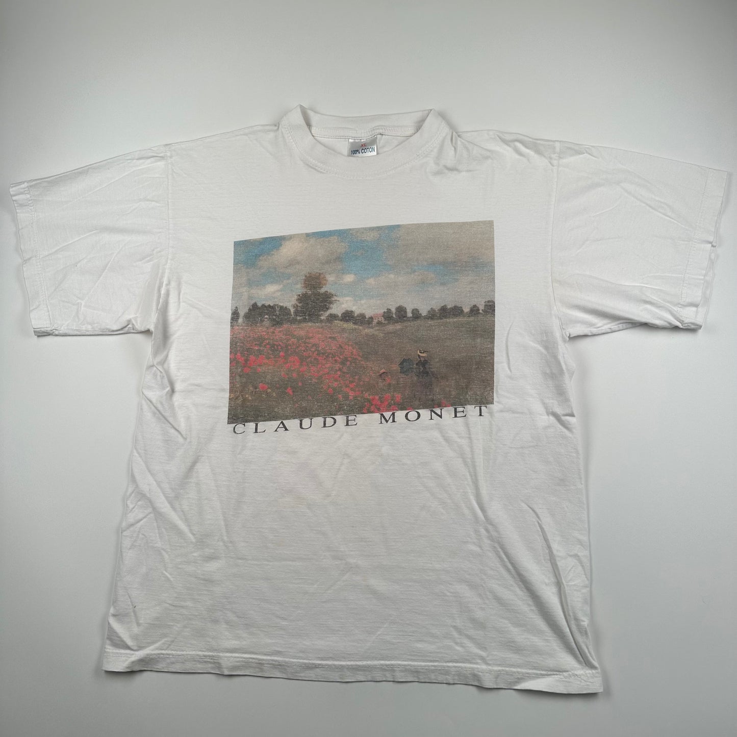 Vintage 90s Claude Monet Shirt XL