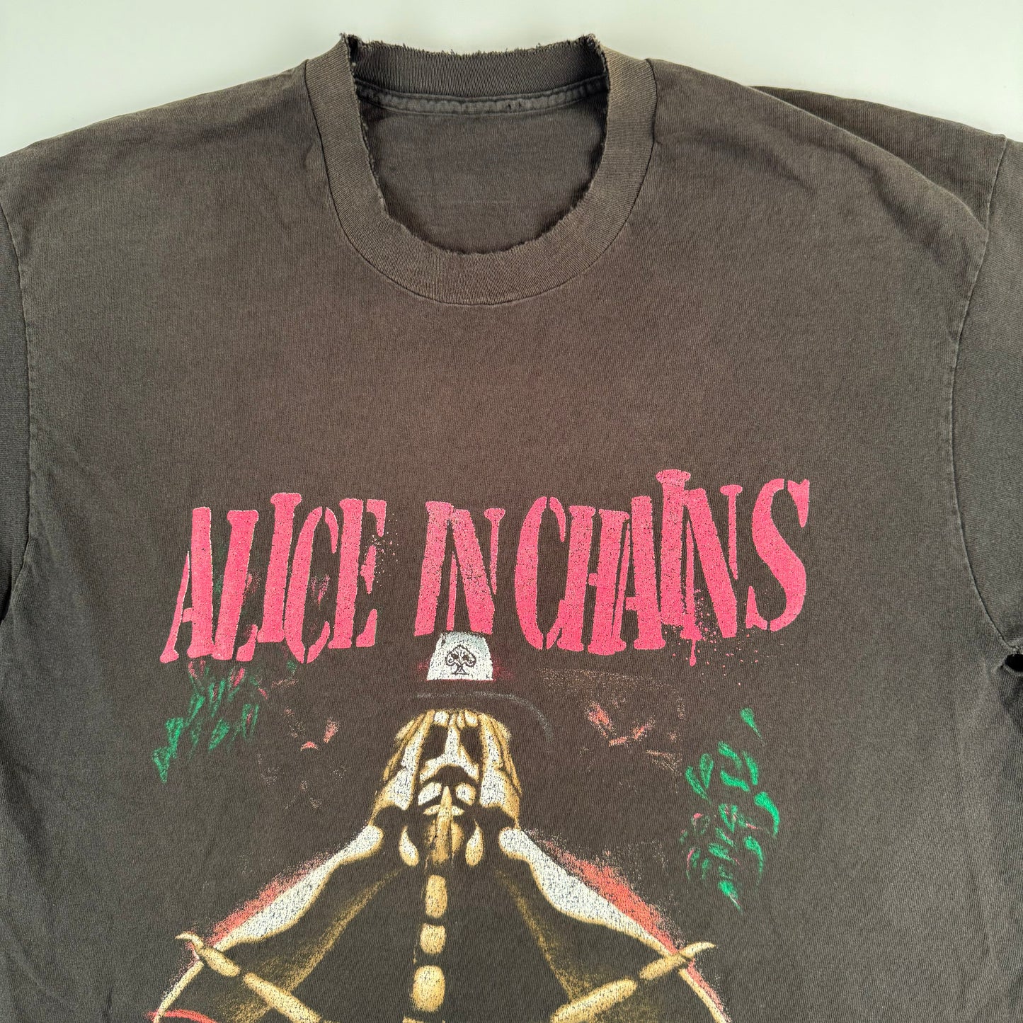 Vintage 1993 Alice In Chains Shirt Large Rooster