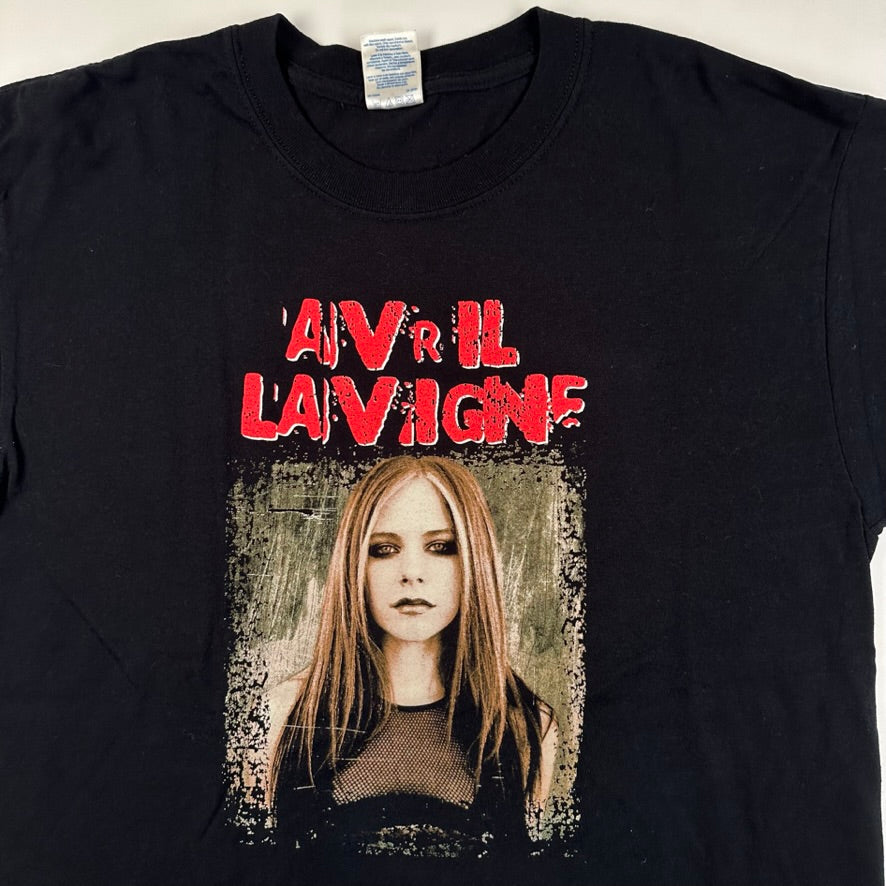 Vintage 2004 Avril Lavigne Shirt Large Bonez Tour