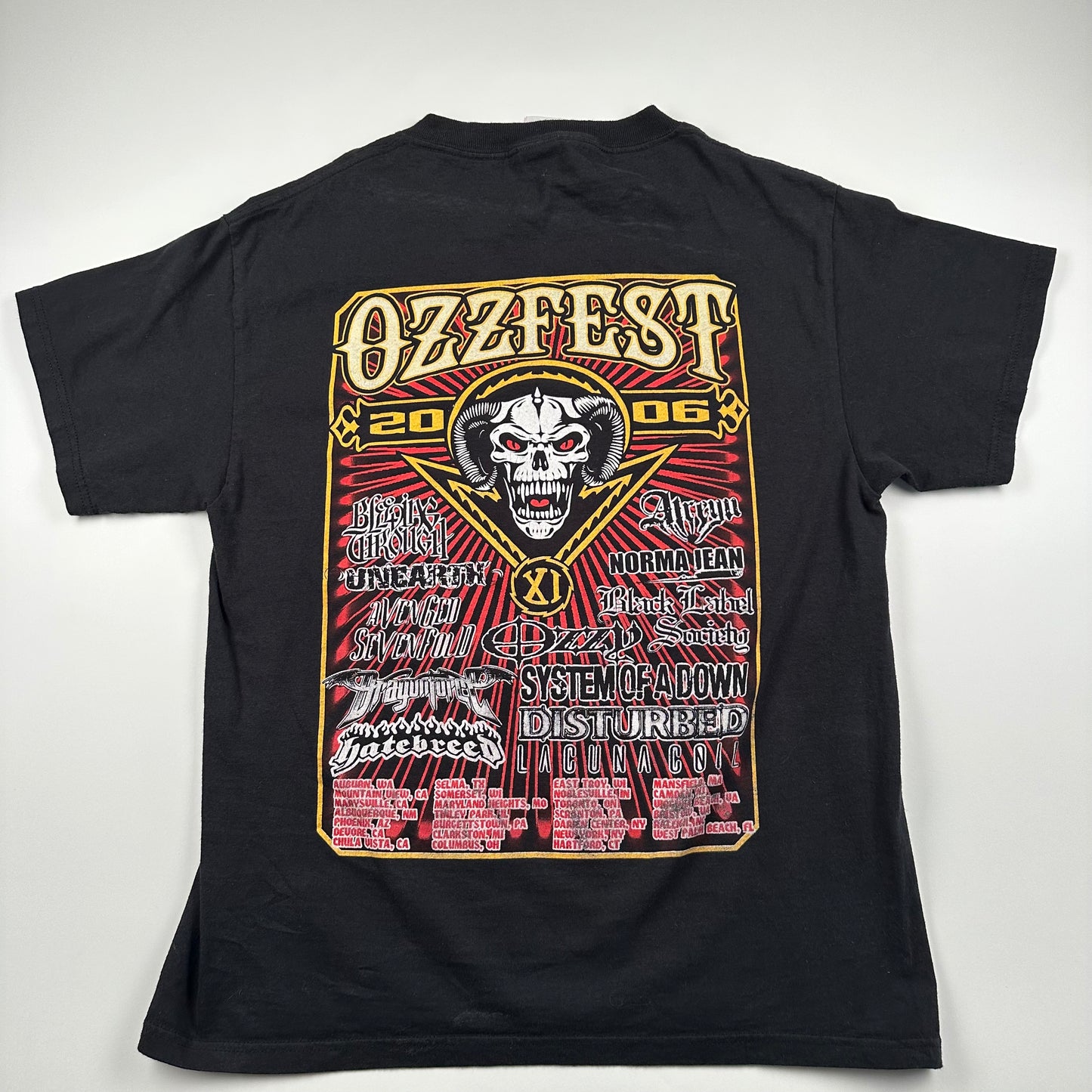 Vintage 2006 Ozzfest Shirt Medium