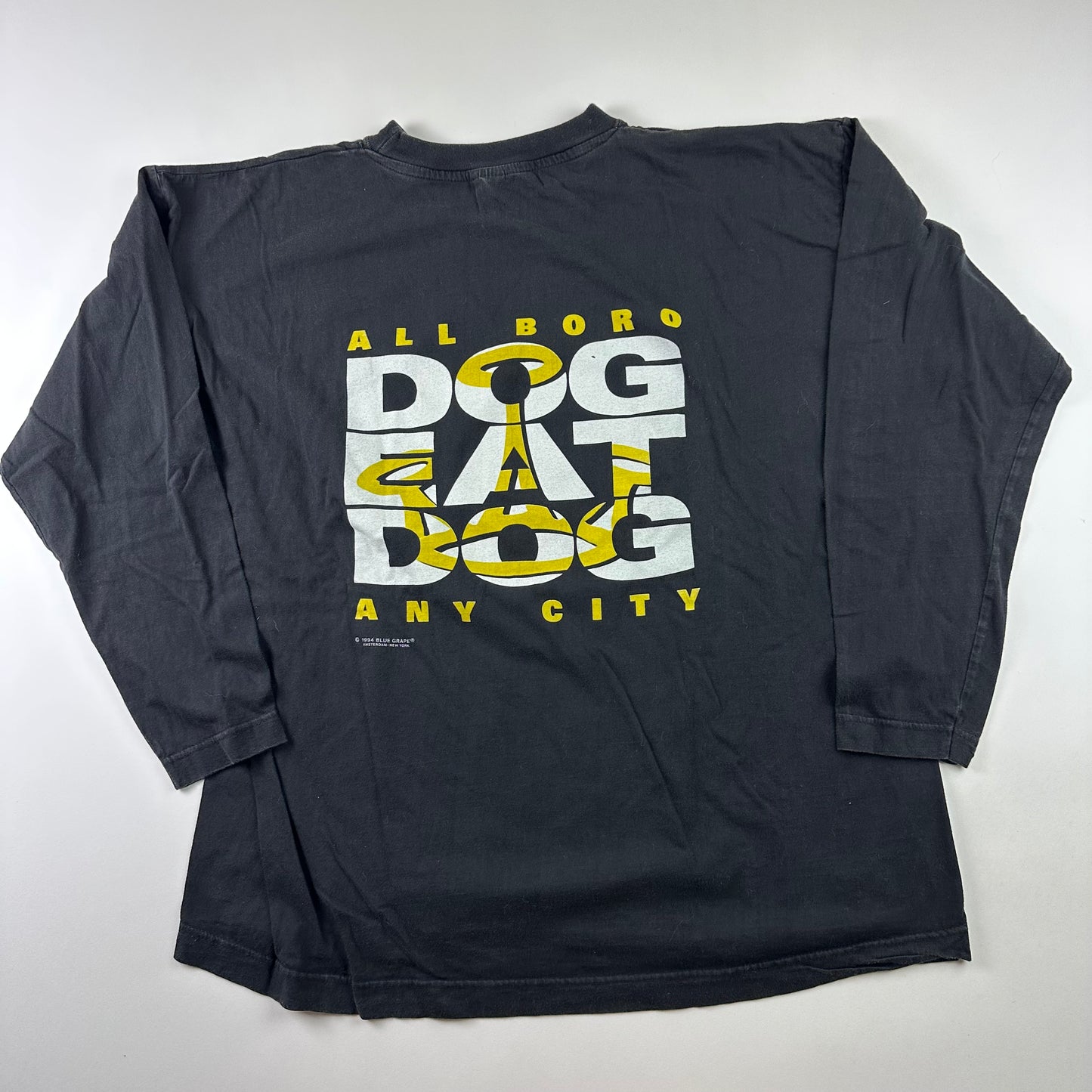 Vintage 1994 Dog Eat Dog Long Sleeve Shirt XL All Boro Kings