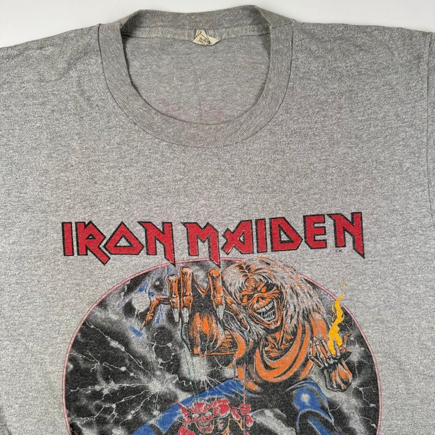 Vintage 1982 Iron Maiden Shirt XL Number Of The Beast