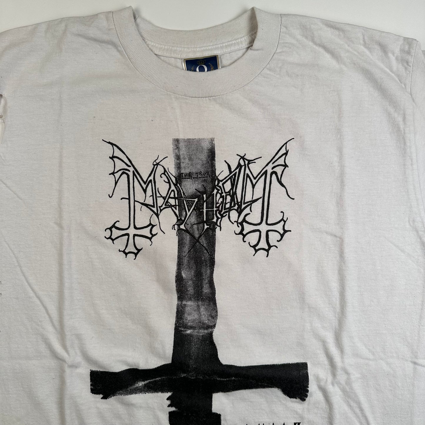 Vintage 90s Mayhem Shirt XL Born Into Evil