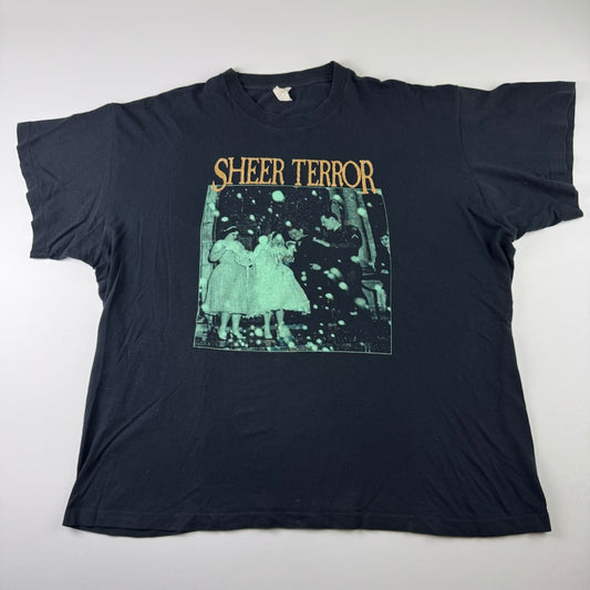 Vintage 1995 Sheer Terror Shirt XL Split Up The Money