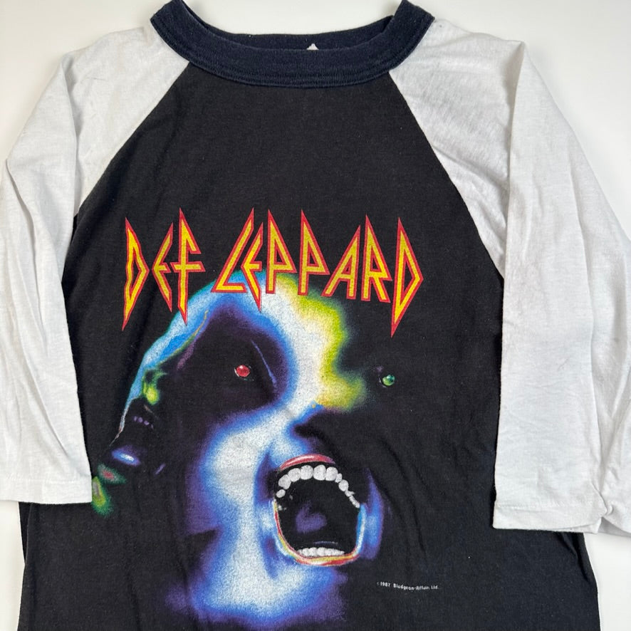 Vintage 1987 Def Leppard Shirt Large Hysteria Tour