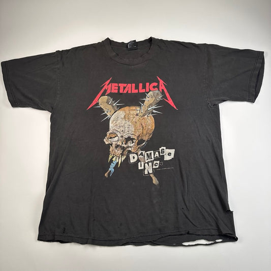 Vintage 1995 Metallica Shirt XL Damage Inc