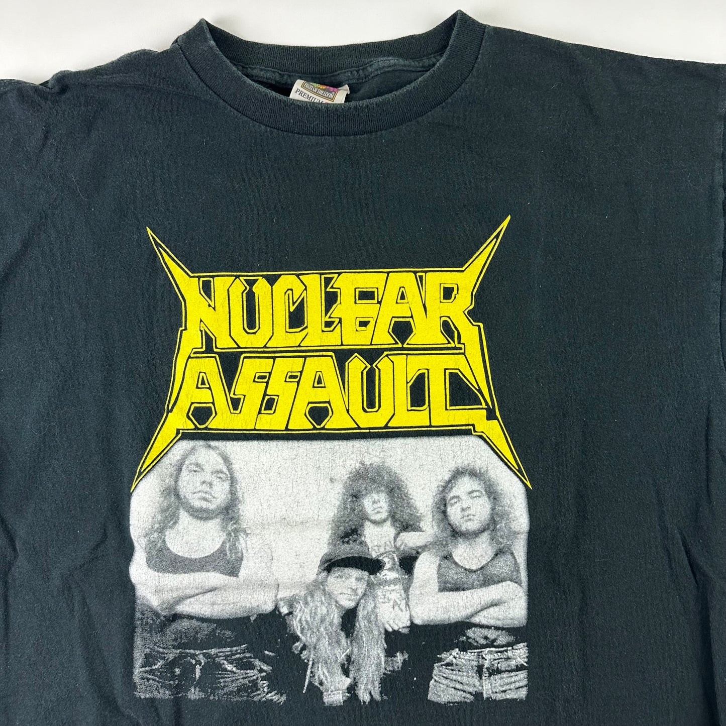 Vintage 90s Nuclear Assault Shirt XL World Wide