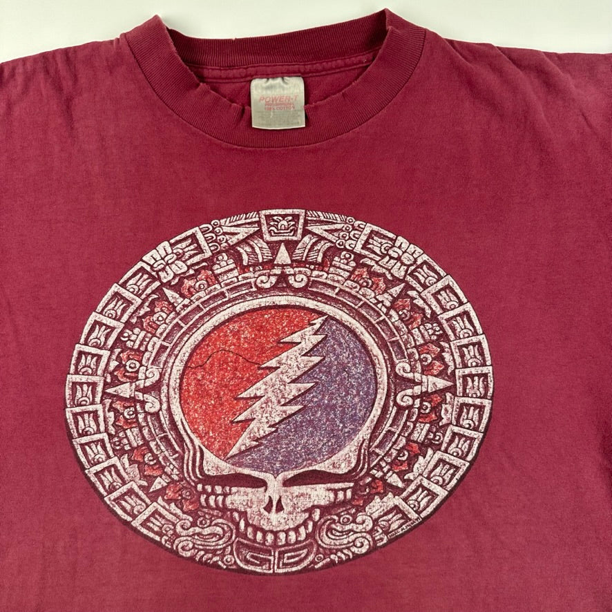 Vintage 1994 Grateful Dead Shirt Large Aztec Mayan Stone