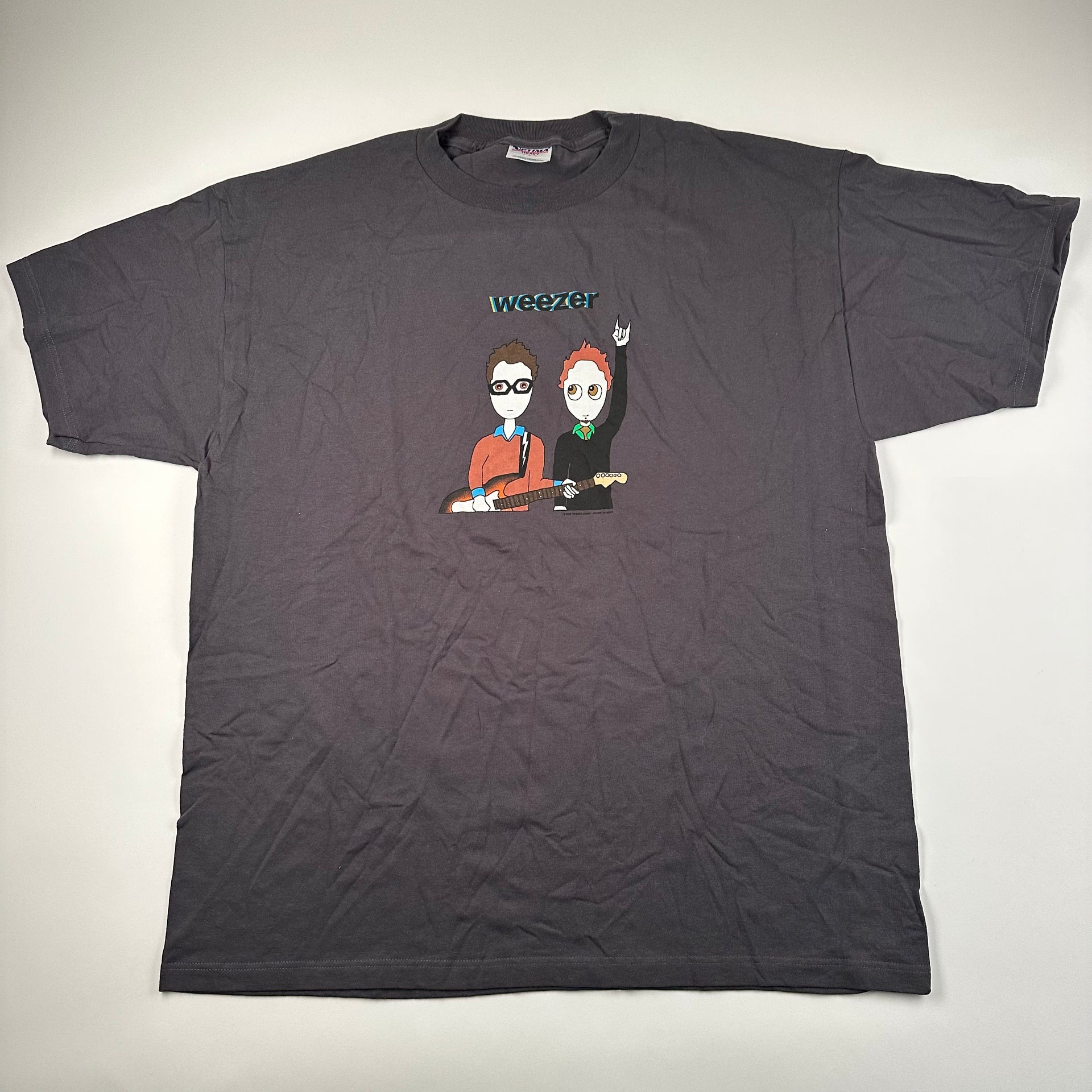 希少 WEEZER 2002 JAPAN TOUR ヴィンテージtシャツ M 希少】WEEZER 2002 JAPAN TOUR Tシャツ ヴィンテージ - メルカリ