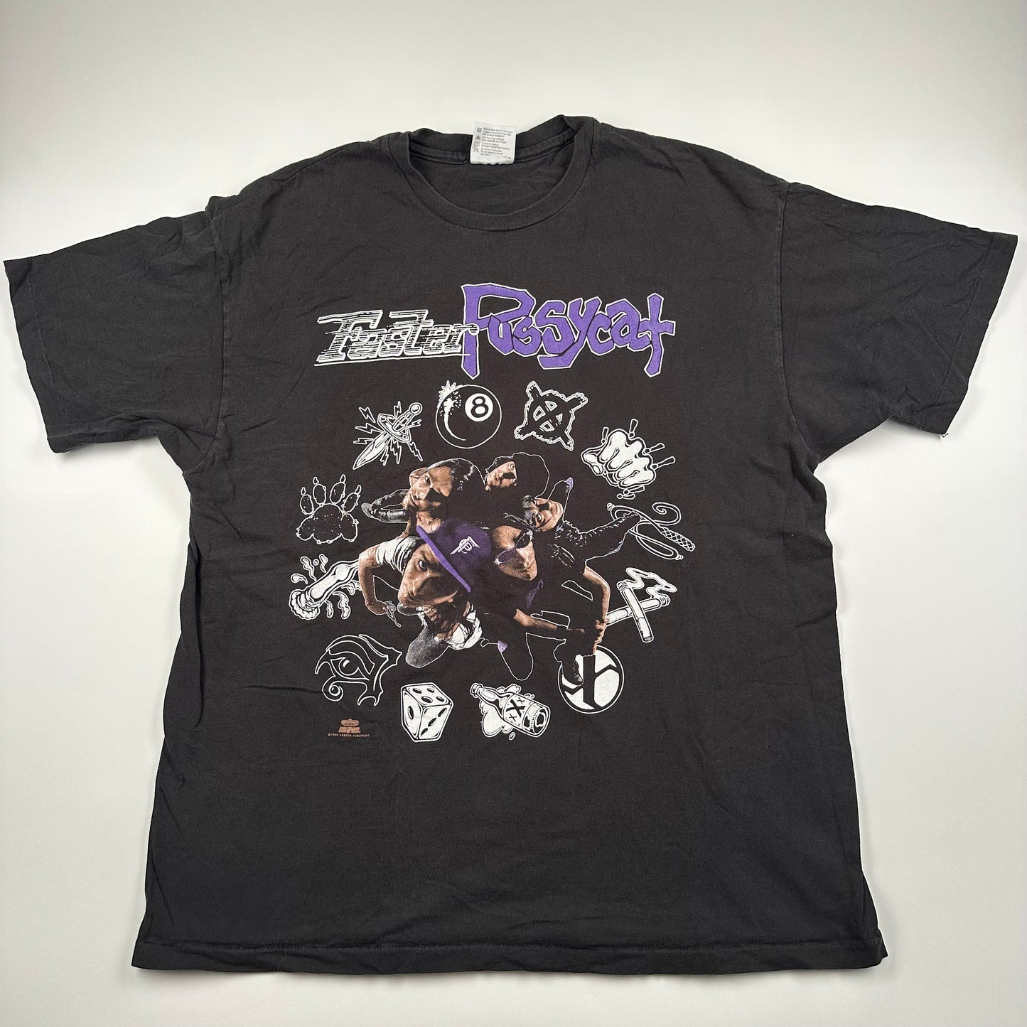 Vintage 1992 Faster Pussycat Shirt XL Pussy Whipped