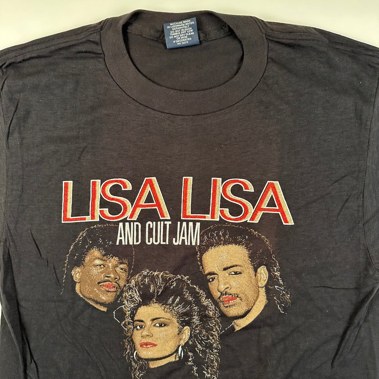 Vintage 80s Lisa Lisa And Cult Jam Shirt Large Spanish Fly