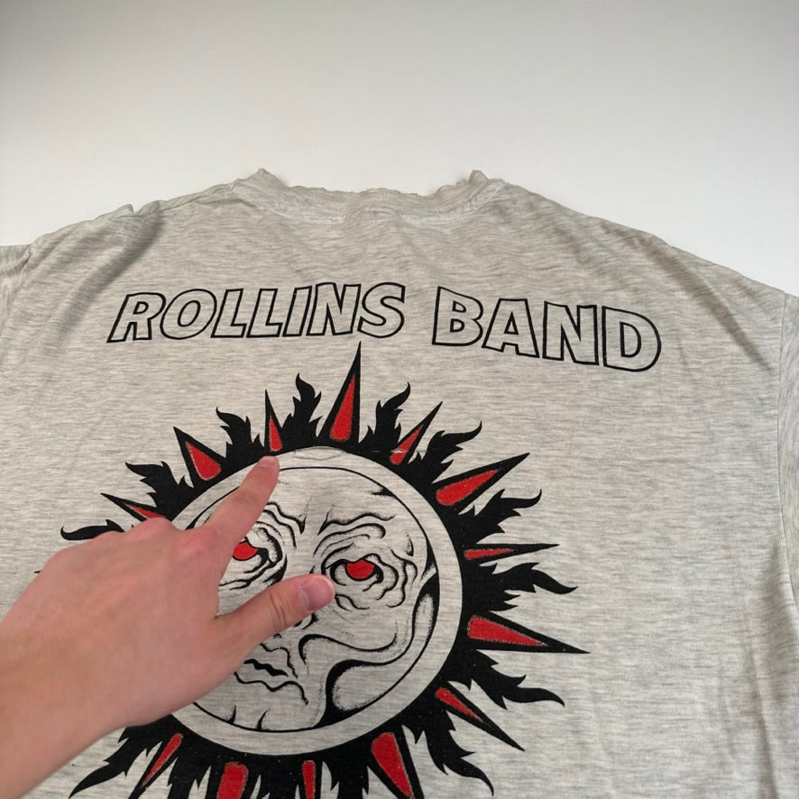 Vintage 1992 Rollins Band Shirt XL Silence Sucks