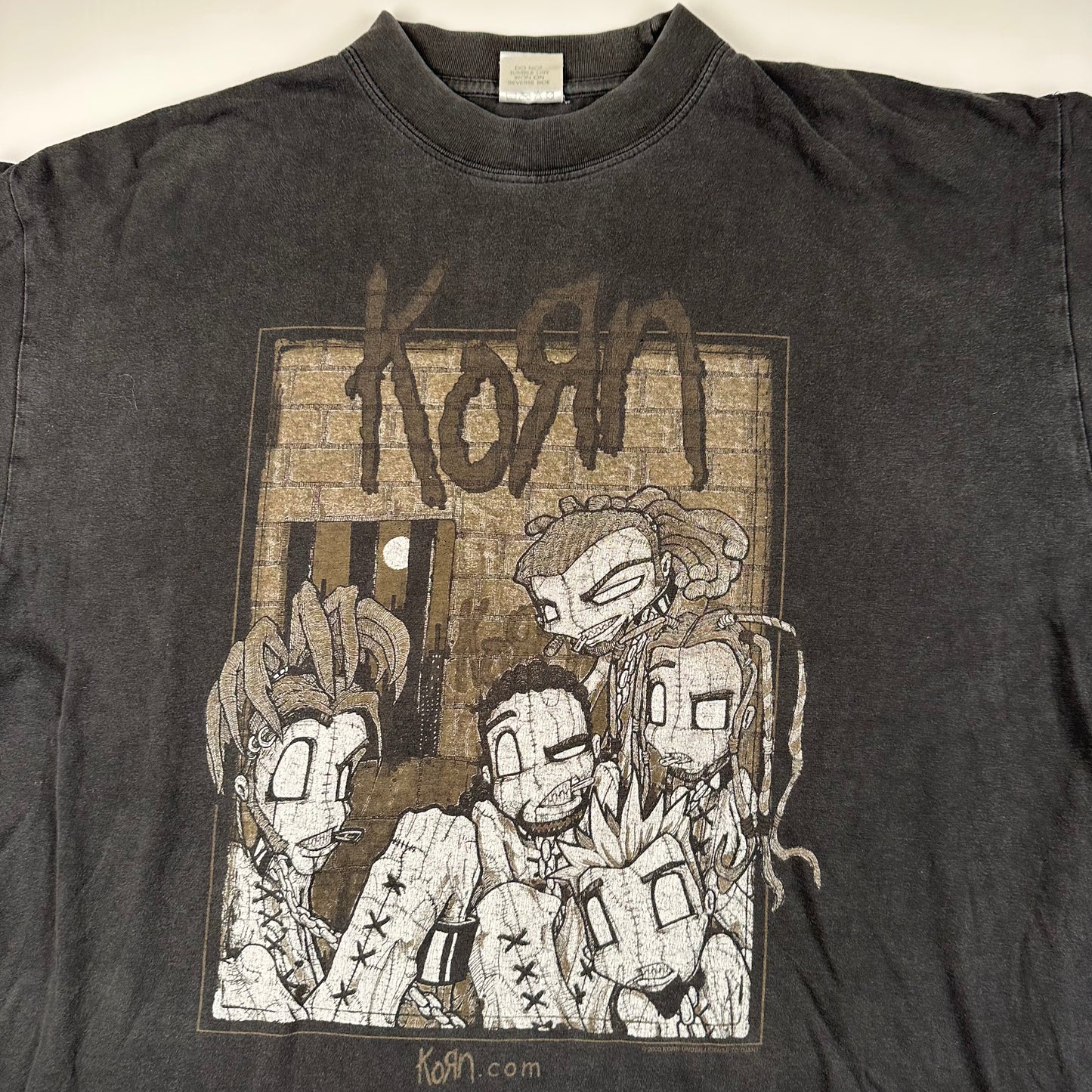 Vintage 2000 Korn Shirt XL European Tour