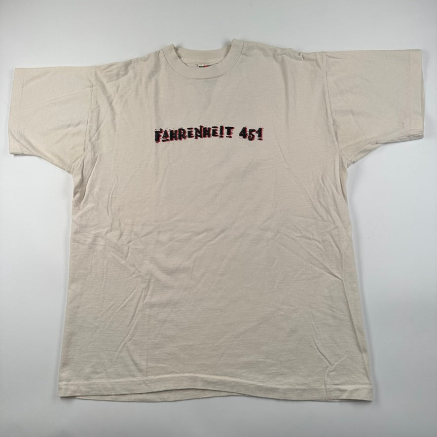 Vintage 90s Fahrenheit 451 Shirt XL