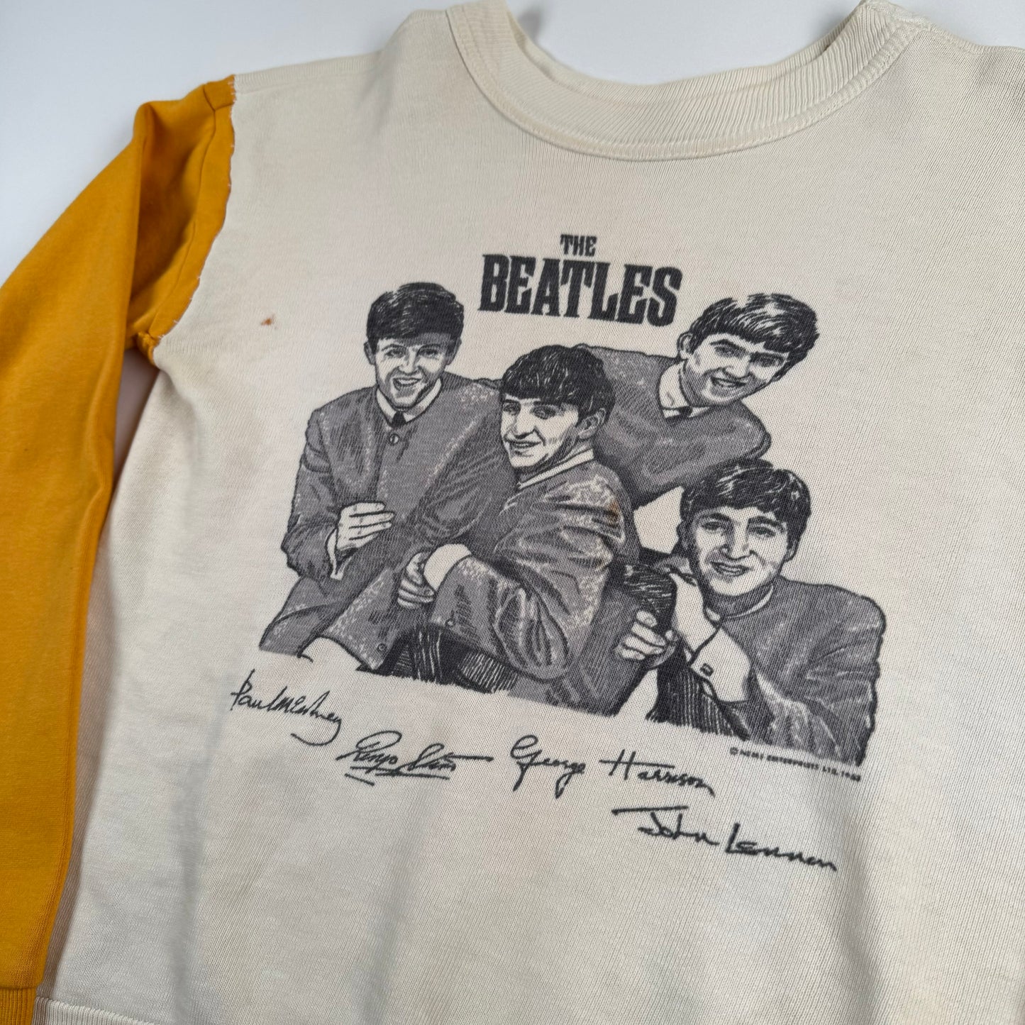 Vintage 1963 The Beatles Crewneck Sweatshirt Medium