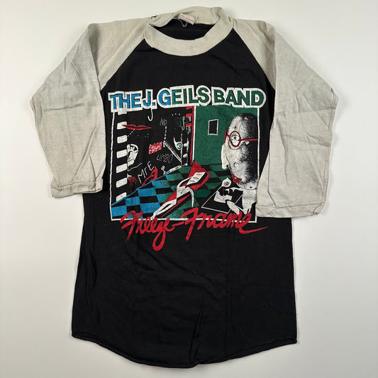 Vintage 80s J. Geils Band Shirt Small Freeze Frame